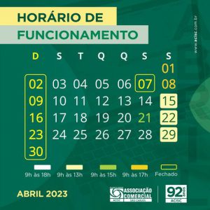 horario