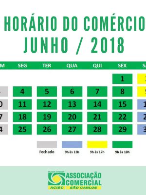 acisc-informa-horario-do-comercio-junho-2018