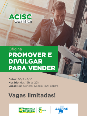 acisc-realiza-oficina-promover-e-divulgar-para-vender